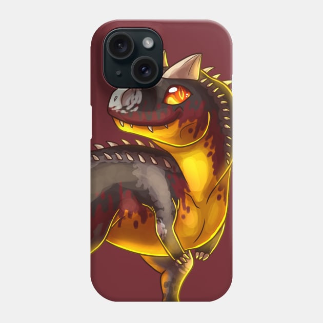 Carnotaurus Phone Case by cometkins