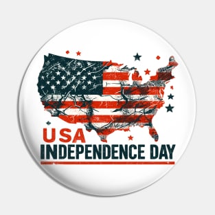 Independence Day Pin