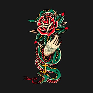 flower snake T-Shirt