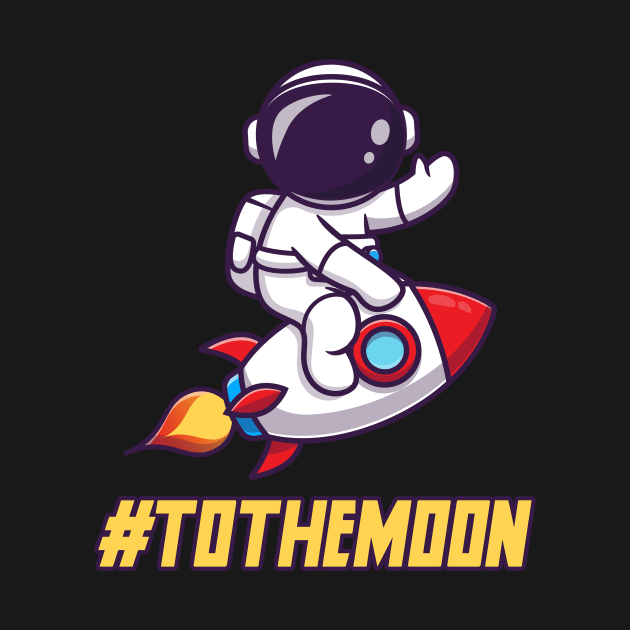 To the moon #tothemoon - crypto trader by info@dopositive.co.uk