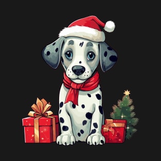 Dalmatian’s first Christmas T-Shirt