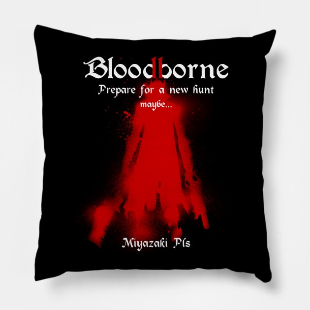 Bloodborne 2 Confirmed Pillow by DigitalCleo