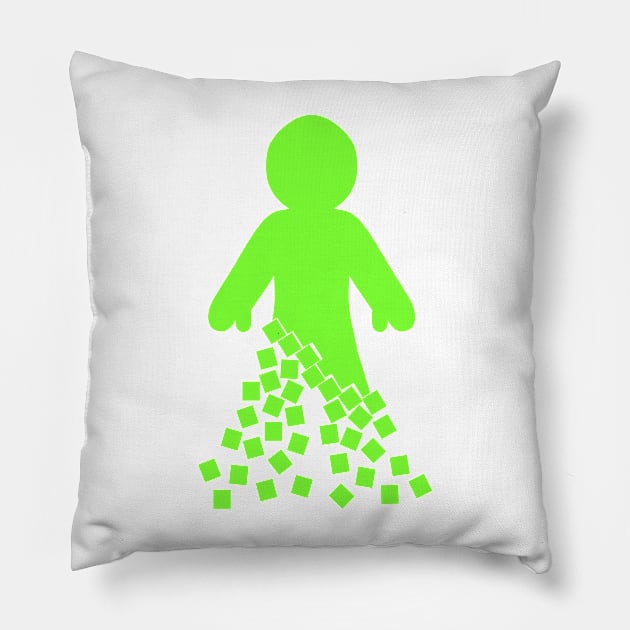 Soylent Green Pillow by MorvernDesigns