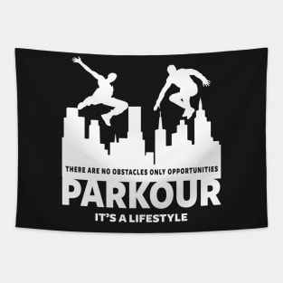 PARKOUR - FREERUNNING - TRACEUR Tapestry