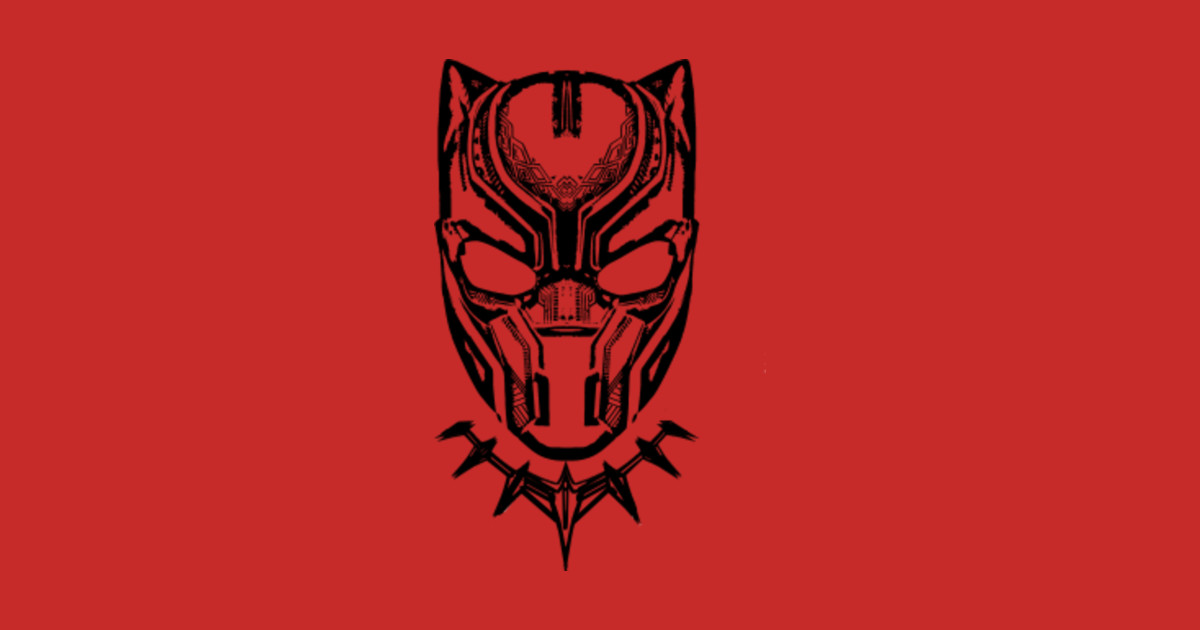 Black Panther Sketch - Black Panther - Sticker | TeePublic