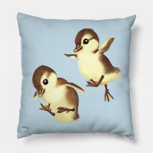 Airborne Baby Ducks Pillow