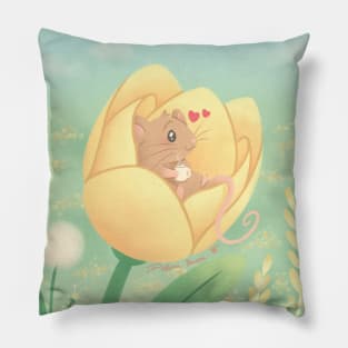 Relaxing in a tulip Pillow