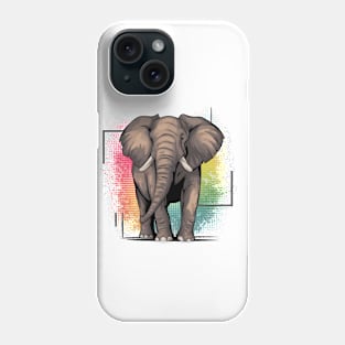 Elephant modern DOT Design Phone Case