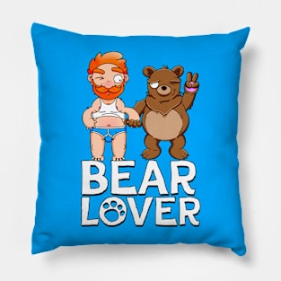 Bear Lover Ginger Pillow
