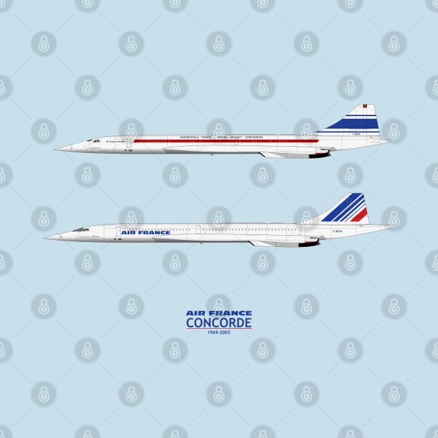 French Concorde by SteveHClark