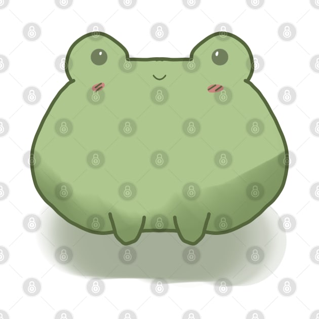 Cute Fat Chubby Frog by PreeTee 