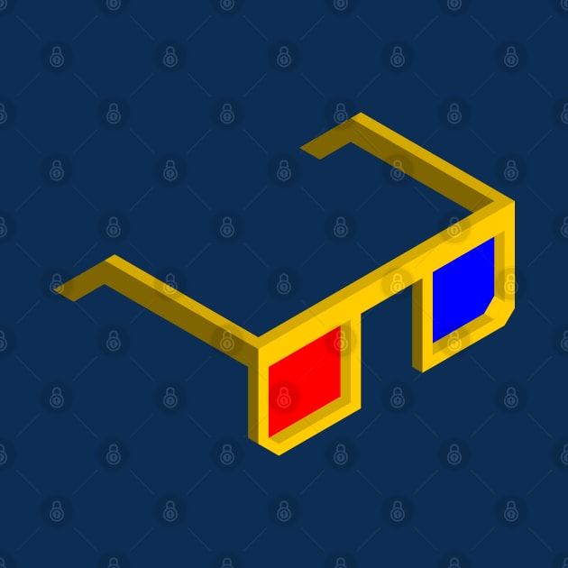 Isometric 3D glasses by Yeaha