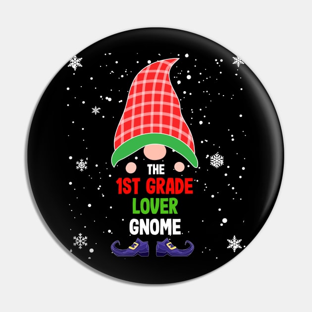 The 1st Grade Teacher Matching Family Group Christmas Party Pin by madani04