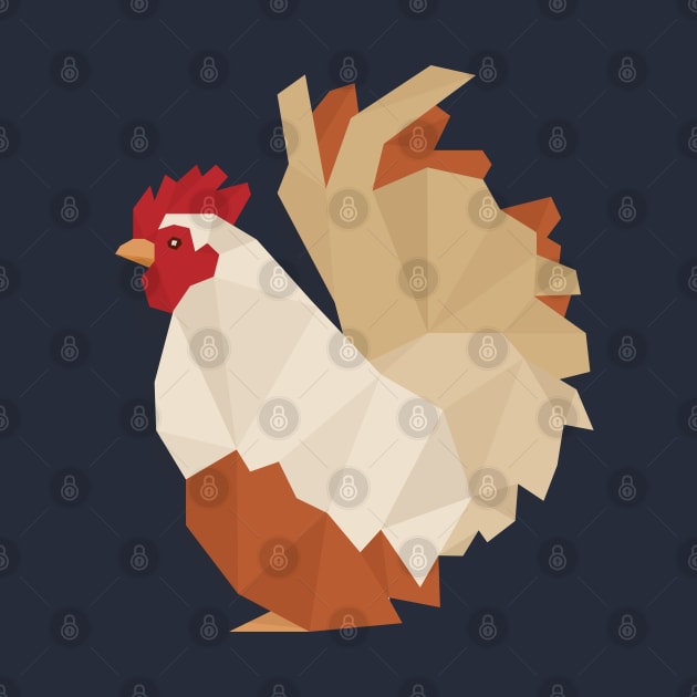 Low Poly Rooster by TomCage