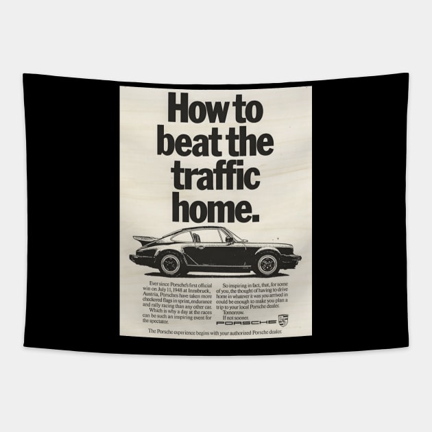 how to beat the traffic home Tapestry by PSYCH90