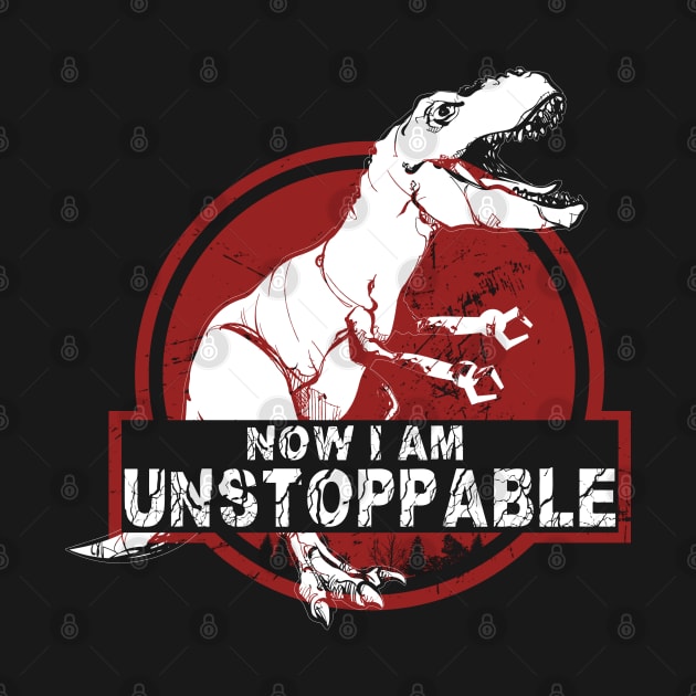 I Am Unstoppable Dinosaur Robotic Claws by mohazain