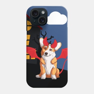 Cute Halloween Corgi Phone Case