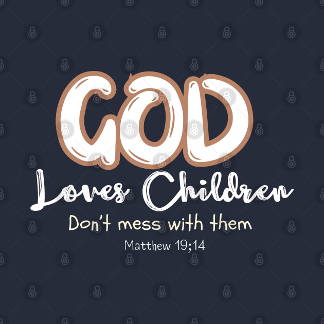 God loves little Children by Kikapu creations