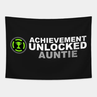 Achievement Unlocked Auntie Tapestry