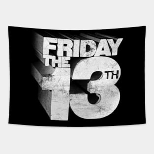 Friday the 13th  ---- Vintage Horror Aesthetic Tapestry