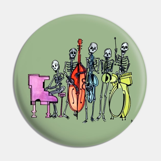 The Skeleton Band Pin by WorldofPollux