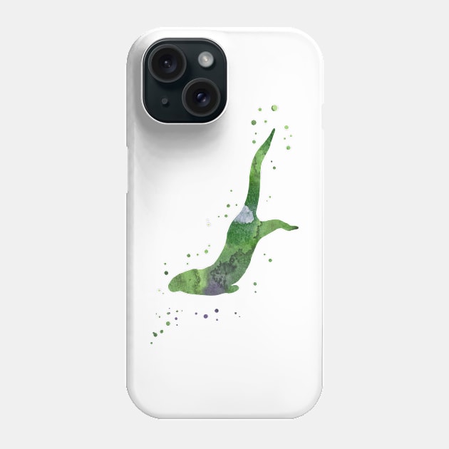 Otter Phone Case by RosaliArt