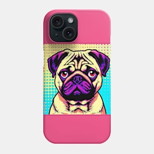 Pug Pop Art Phone Case