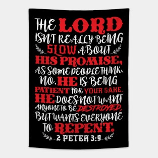 2 Peter 3:9 Tapestry