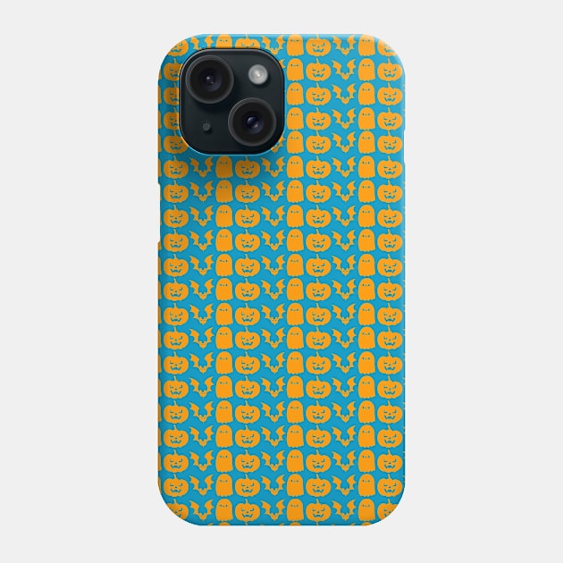 halloween pattern v.5 funny Phone Case by Aspita