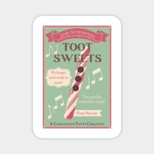 Toot Sweets Poster - Chitty Chitty Bang Bang Musical Magnet