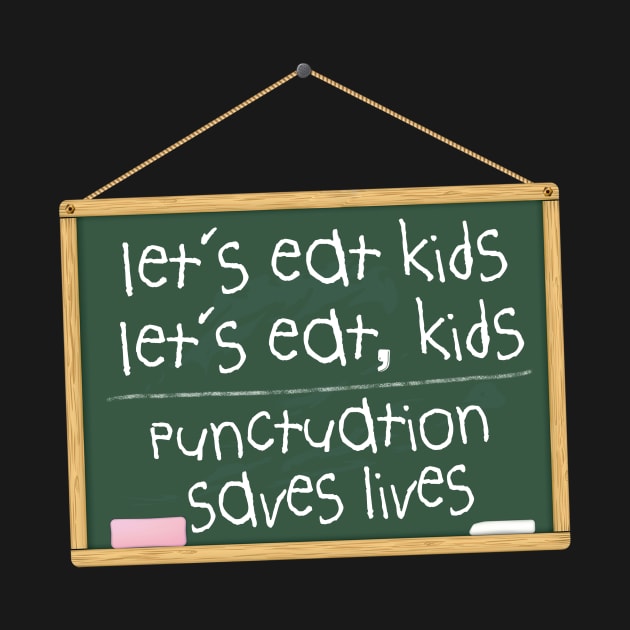 Funny Punctuation English Teacher and Student by norules