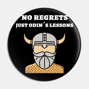 No regrets just Odin´s lessons Pin