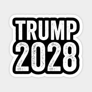 TRUMP-2028-White-Ink Magnet