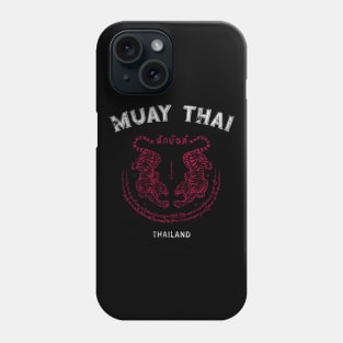 Muay Thai Tiger Sak Yant Tattoo Kickboxing Thailand Phone Case