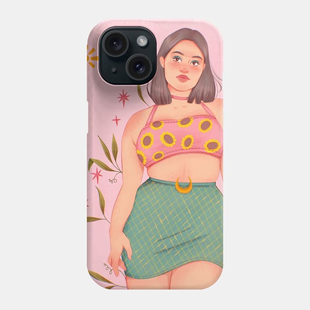 girl power Phone Case by Levitan's cozy house