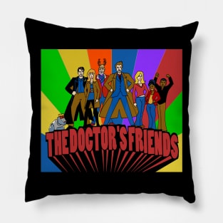The Doctor's SuperFriends Pillow