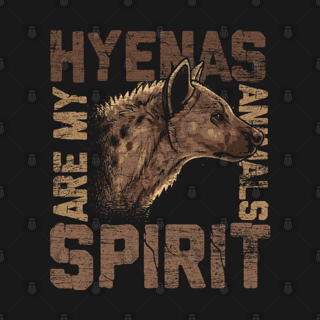 Hyena Spirit Animal Retro Hyenas by ShirtsShirtsndmoreShirts