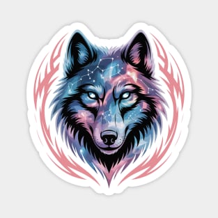 Galaxy Wolf Magnet