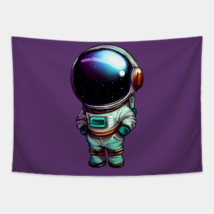 Astronaut Pose Tapestry