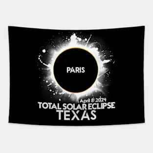 Total Solar Eclipse Paris Texas 2024 Totality Tapestry