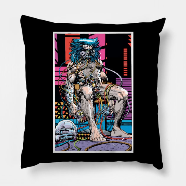 Weapon X Pillow by SkipBroTees