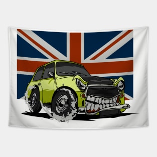 MINI MONSTER CAR Tapestry