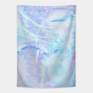 Abstract fractal faerie worlds Tapestry