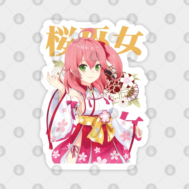 Hololive JP - Sakura Miko Magnet by naderu