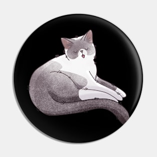 Blue point  cat Pin