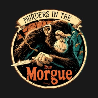 Murders in the rue morgue Iron Maiden monkey T-Shirt