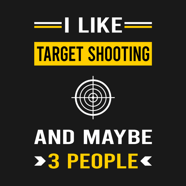 3 People Target Shooting by Bourguignon Aror