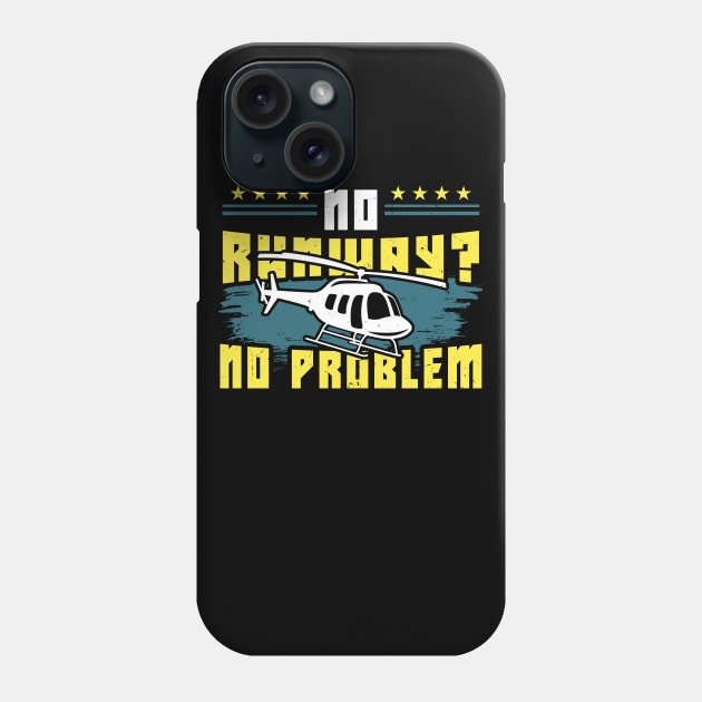 Funny Helicopter Heli Pilot Gift Phone Case by Dolde08