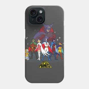 Battle of the Planets - Group Phone Case