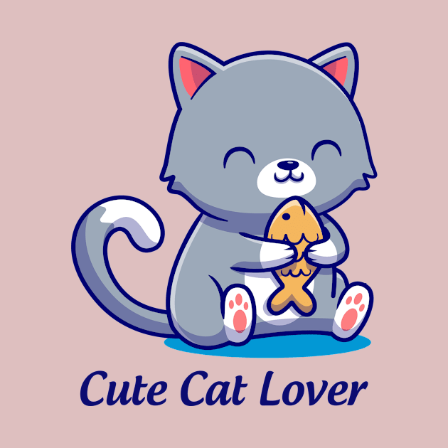 cute cat lover by This is store